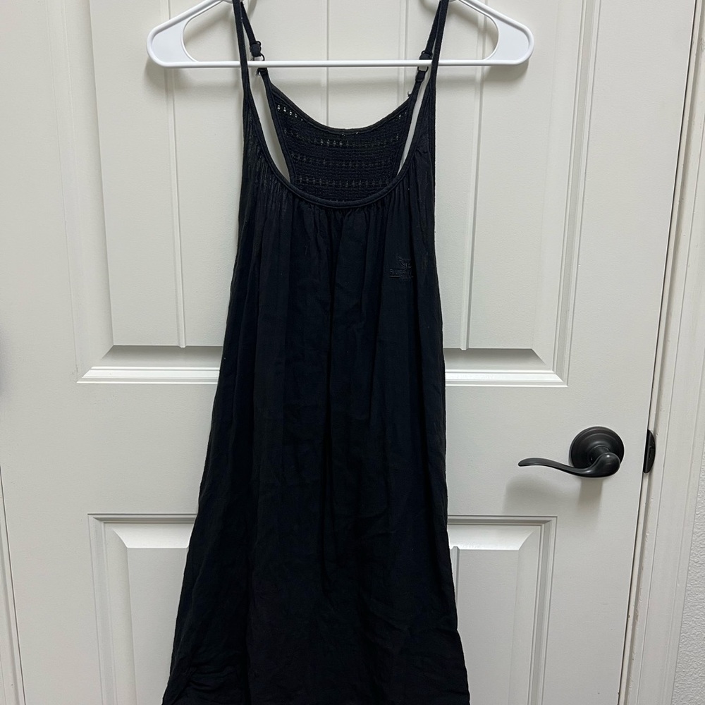 Black Swim Coverup Dress